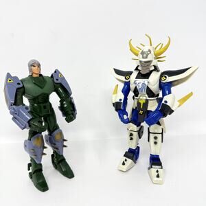 Vintage 1995 Playmates Toys Ronin Warriors Hariel & Sage Anime Action Figure
